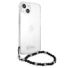Guess GUHCP13MKPSBK iPhone 13 / 14 / 15 6,1 inch Transparent Hardcase Black Pearl