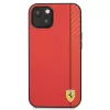 Ferrari On Track Carbon Stripe Hard Case for Apple iPhone 13 mini 5,4 inch Red