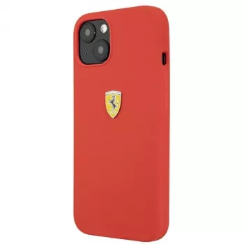 Ferrari FESSIHCP13SRE Silicone Hard Case, skirta Apple iPhone 13 mini 5,4 inch, raudona