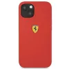 Ferrari FESSIHCP13SRE Silicone Hard Case, skirta Apple iPhone 13 mini 5,4 inch, raudona