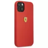 Ferrari FESSIHCP13SRE Silicone Hard Case, skirta Apple iPhone 13 mini 5,4 inch, raudona
