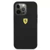Ferrari FESSIHCP13LBK Silicone Hard Case, skirta iPhone 13 Pro / 13, juoda
