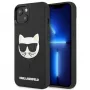 Karl Lagerfeld KLHCP13SCH3DBK Hardcase, skirta Apple iPhone 13 Mini 5,4 inch, juoda, su 3D guminiu Choupette