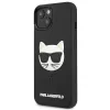 Karl Lagerfeld KLHCP13SCH3DBK Hardcase, skirta Apple iPhone 13 Mini 5,4 inch, juoda, su 3D guminiu Choupette