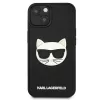 Karl Lagerfeld KLHCP13SCH3DBK Hardcase, skirta Apple iPhone 13 Mini 5,4 inch, juoda, su 3D guminiu Choupette