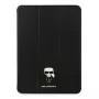 Karl Lagerfeld KLFC11OKMK Knyginis viršelis, skirtas iPad Pro 11 colių (2021) – juoda Saffiano Karl Iconic