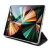 Karl Lagerfeld KLFC11OKMK Knyginis viršelis, skirtas iPad Pro 11 colių (2021) – juoda Saffiano Karl Iconic