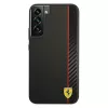 Ferrari FESAXHCS22MBK S22+ S906 Black Hardcase On Track Carbon Stripe