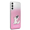 Karl Lagerfeld KLHCS22MCFNRCPI Hard Case, skirta Samsung Galaxy S22+ / S906 - Pink Choupette Eat