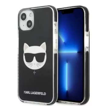 Karl Lagerfeld KLHCP13STPECK iPhone 13 mini 5.4 Hardcase Black Choupette Head