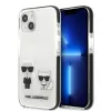KARL LAGERFELD iPhone 13 mini Hardcase White Karl & Choupette
