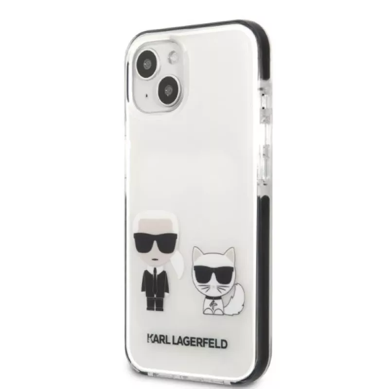 KARL LAGERFELD iPhone 13 mini Hardcase White Karl & Choupette