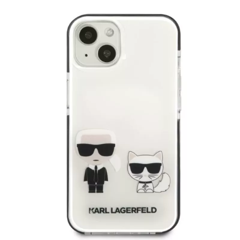 KARL LAGERFELD iPhone 13 mini Hardcase White Karl & Choupette