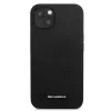 Karl Lagerfeld Silicone Plaque Back Cover, skirta Apple iPhone 13 mini 5,4 colio, juoda