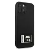 Karl Lagerfeld KLHCP13S3DKPK Ikonik Patch Hard Case, skirtas iPhone 13 mini, juoda