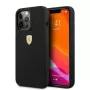 Ferrari FESSIHMP13LBK iPhone 13 Pro / 13 Silicone Hardcase MagSafe Black