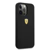 Ferrari FESSIHMP13LBK iPhone 13 Pro / 13 Silicone Hardcase MagSafe Black