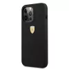 Ferrari FESSIHMP13XBK iPhone 13 Pro Max 6,7 inch Black Hardcase Silicone MagSafe