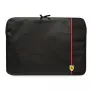 Ferrari Sleeve FECS14AXBK 14 inch Carbon & Smooth nešiojamojo kompiuterio dėklas, juodas