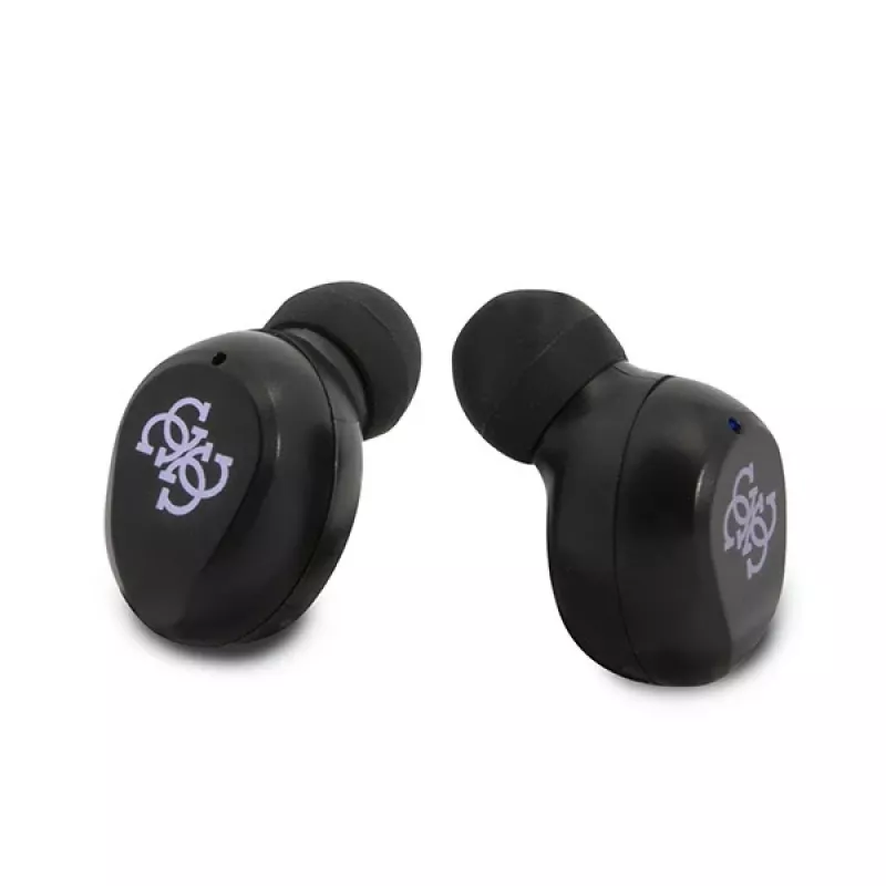 Guess GUTWST31EU True Wireless Stereo Bluetooth 5.3 Ausinės su Įkrovimo Dėklu - Violetinė