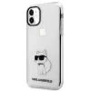 Karl Lagerfeld Ikonik Choupette Hard Case, skirta Apple iPhone 11 / XR 6,1 inch permatoma