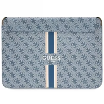 Guess Sleeve GUCS14P4RPSB 14 inch Blue 4G Printed Stripes Laptop Sleeve
