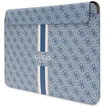 Guess Sleeve GUCS14P4RPSB 14 inch Blue 4G Printed Stripes Laptop Sleeve