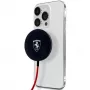 Ferrari FECBMSMENK 15W belaidis MagSafe įkrovimo padėklas - Juodas