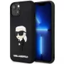 Karl Lagerfeld KLHCP14M3DRKINK Hardcase Rubber Ikonik 3D, skirta iPhone 14 Plus / 15 Plus 6.7, juoda