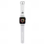 Karl Lagerfeld 3D Rubber Karl Head Apple Watch Strap 42/44/45/49mm White