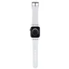 Karl Lagerfeld 3D Rubber Karl Head Apple Watch Strap 42/44/45/49mm White