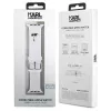 Karl Lagerfeld 3D Rubber Karl Head Apple Watch Strap 42/44/45/49mm White