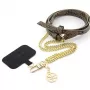 Guess GUOUC4MG4EW Universal Crossbody Strap Brown 4G Chain