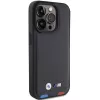 BMW Leather Stamp Tricolor Case, skirta iPhone 15 Pro 6,1 inch juoda