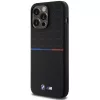 BMW M Silicone Pattern MagSafe Hard Case, iPhone 15 Pro Max 6,7 inch, juoda