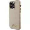 Guess GUHCP15XPGMCSD Glitter Glossy Script Hard Case, Apple iPhone 15 Pro Max, 6,7 inch, šviesiai auksinė