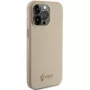 Guess GUHCP15XPGMCSD Glitter Glossy Script Hard Case, Apple iPhone 15 Pro Max, 6,7 inch, šviesiai auksinė