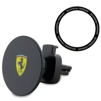 Ferrari Magnetic Car Phone Holder FECHMMAK for Air Vent, Black, 2023 Collection, MagSafe Compatible