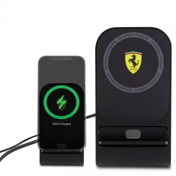 Ferrari 2023 Collection MagSafe 15W belaidis įkroviklis - juodas