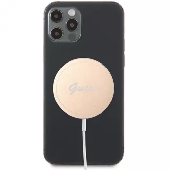 Guess GUCBMSLRD 15W belaidis MagSafe įkroviklis – auksinis