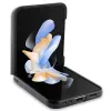 BMW M Collection Leather Carbon Back Cover, skirta Samsung Galaxy Z Flip5 – juoda