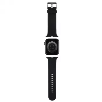 Karl Lagerfeld 3D Rubber Karl & Choupette Heads NFT Apple Watch Strap 38/40/41mm Black