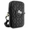Hello Kitty Quilted Bows Strap – telefonui skirta kuprinė per petį (juoda)