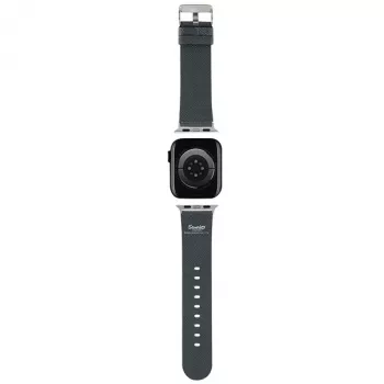 Hello Kitty HKAWMPGKHK Apple Watch Dirželis 38/40/41mm Juodas Silikonas