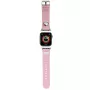 Hello Kitty HKAWMPGKHP Silikoninis dirželis Apple Watch 38/40/41mm rožinis