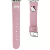 Hello Kitty HKAWMPGKHP Silikoninis dirželis Apple Watch 38/40/41mm rožinis