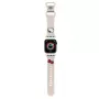 Hello Kitty HKAWMSCHBLE Silikoninis dirželis, skirtas Apple Watch 38/40/41 mm – smėlio spalvos