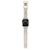 Hello Kitty HKAWMSCHBLE Silikoninis dirželis, skirtas Apple Watch 38/40/41 mm – smėlio spalvos