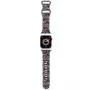 Hello Kitty HKAWMSDIEZK Silikoninis dirželis Apple Watch 38/40/41 mm juodas su lankeliais ir juostelėmis