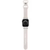 Hello Kitty HKAWMSDGPTE Apple Watch Strap 38/40/41mm Beige Silicone Graffiti Tags